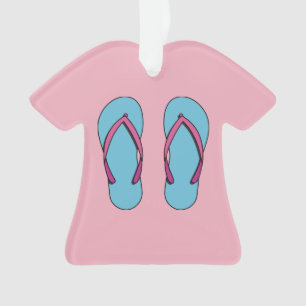 Beach Teenslippers Ornament
