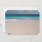 Beach,Teenslippers Pensioenpartij Kaart (Achterkant)