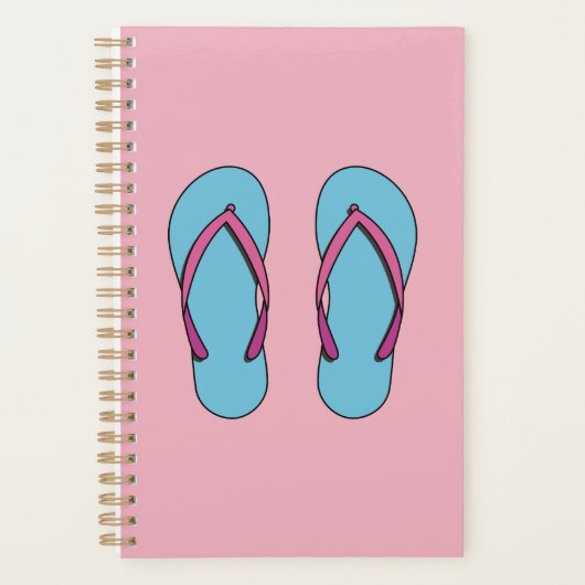 Beach Teenslippers Planner (Voorkant)