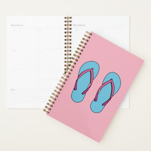 Beach Teenslippers Planner (Display)