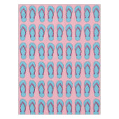 Beach Teenslippers Tafelkleed (Voorkant)