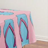 Beach Teenslippers Tafelkleed (Voorbeeld)