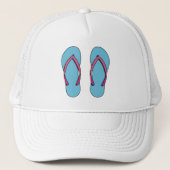 Beach Teenslippers Trucker Pet (Voorkant)