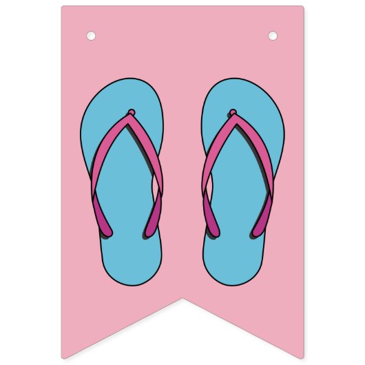Beach Teenslippers Vlaggetjes (Tweede vlag)