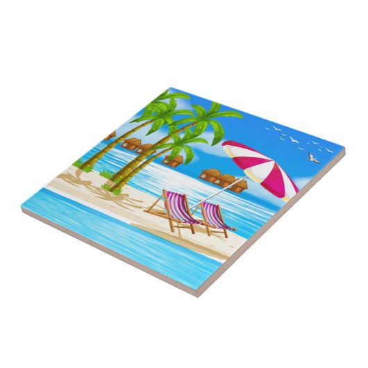 Beach Tegeltje (Zijkant)