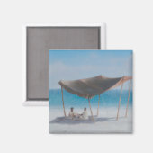 Beach Tent 2012 2 Magneet (Voorkant / Achterkant)