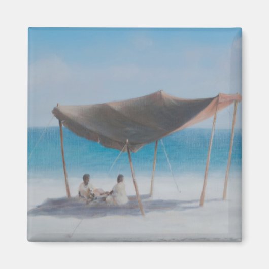 Beach Tent 2012 2 Magneet (Voorkant)