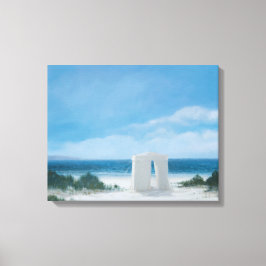 Beach Tent 2012 Canvas Afdruk