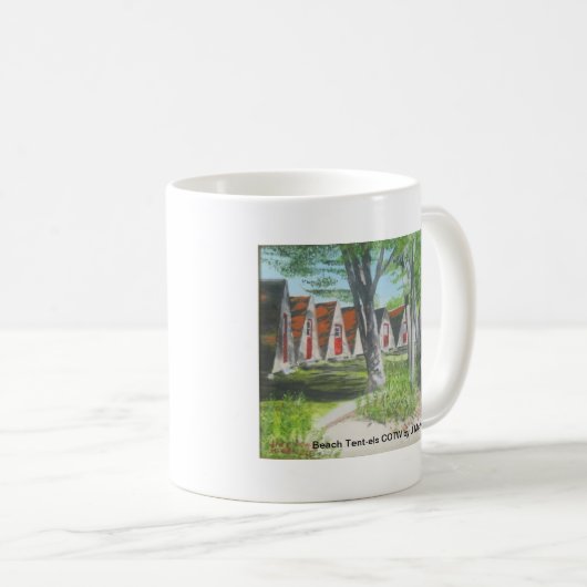 Beach Tent-els - COTW Koffiemok (Voorkant rechts)