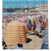Beach Tents, Biarritz Douchegordijn (Voorkant)