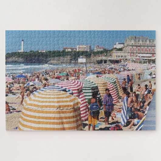 Beach Tents, Biarritz Legpuzzel (Horizontaal)