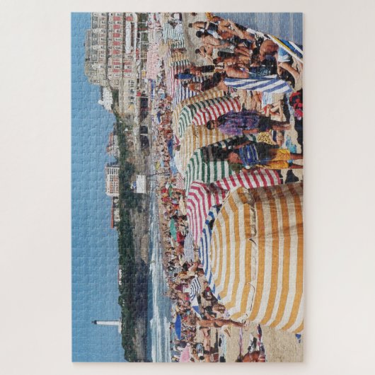 Beach Tents, Biarritz Legpuzzel (Verticaal)