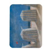 Beach Tents Brittany 2012 Magneet (Verticaal)