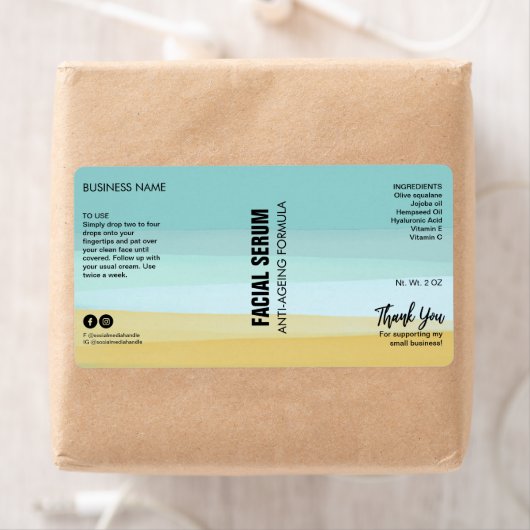 Beach THALIST Dropper Ftle Serum Labels (Insitu)