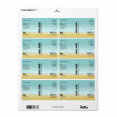 Beach THALIST Dropper Ftle Serum Labels (Full Sheet)