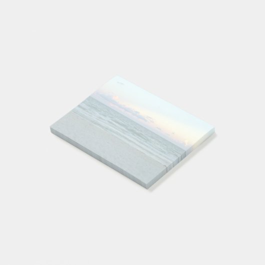 Beach Theak, Beach with White Sands, Blue Water Post-it® Notes (Schuin)