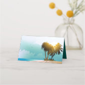 Beach Thed Plaatskaartje (Achterkant)