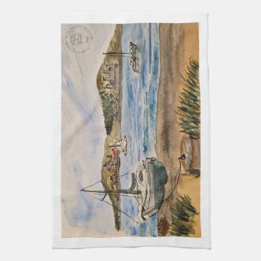 Beach Theedoek (Verticaal)