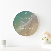 Beach Thees, Island Time Clock Grote Klok (Huis)