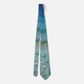 Beach Thégold Wedding Ocean Groomsmen Surfer Yacht Stropdas (Achterkant)