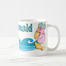 Beach thema Bridesmaid gift koffie mok cup