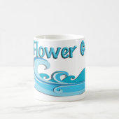 Beach Theme Bloemenmeisje Gift Coffee mok, Cup Koffiemok (Center)