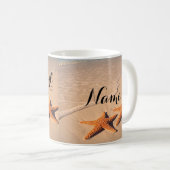 Beach Theme Bloemenmeisje Gift Coffee mok, Cup Koffiemok (Voorkant rechts)
