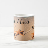 Beach Theme Bride's Maid Gift Coffee mok, Cup Koffiemok (Center)