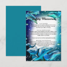 Beach Theme Dolphin Weddenschap Safety Measures