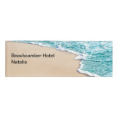 Beach Theme Hotel personeel Naambadge (Voorkant)