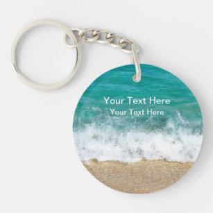 Beach Theme Message Sleutelhangers