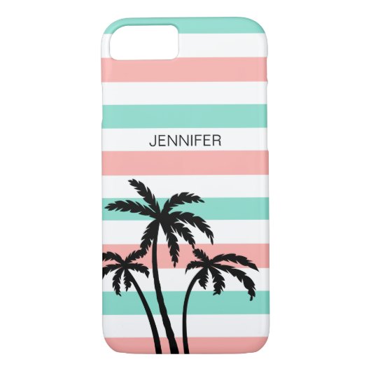 Beach Theme Name Drop Case-Mate iPhone Case (Achterkant)