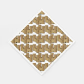 Beach Theme Party Sandcastle Paper Napkins Servet (Hoek)