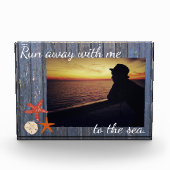 Beach Theme Photo Template Fotoblokken (Voorkant)