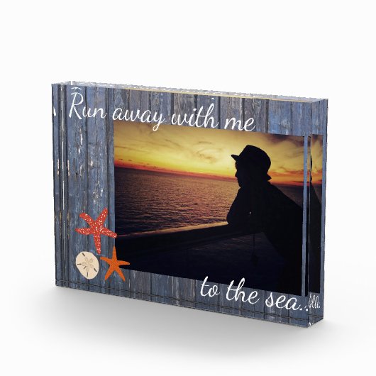 Beach Theme Photo Template Fotoblokken (Rechts)