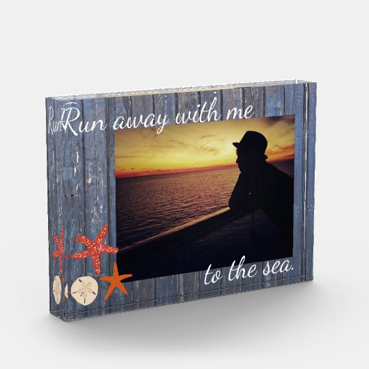 Beach Theme Photo Template Fotoblokken (Links)