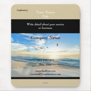 Beach Theme Promotional Mousepad HAMbyWG Muismat