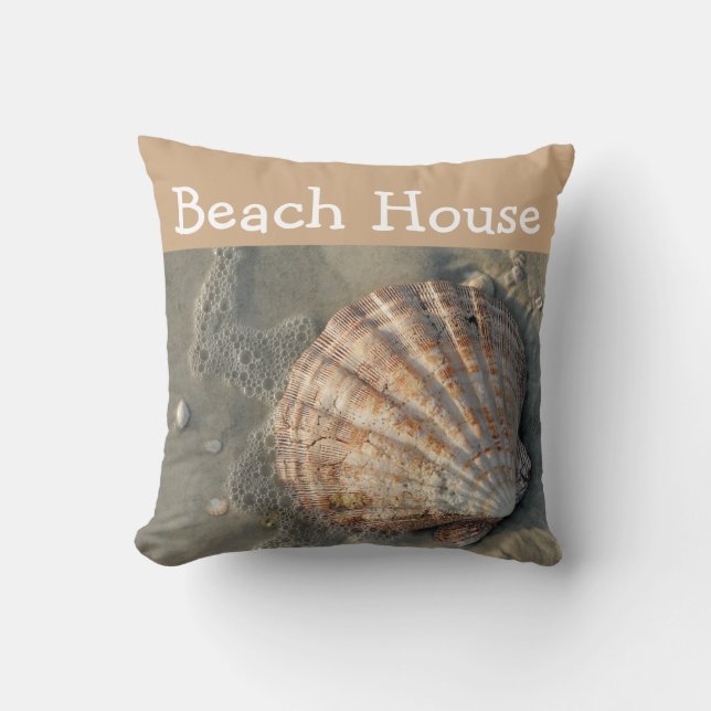 Beach Theme Sierkussennen Kussen (Voorkant)