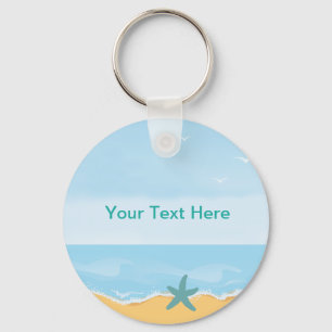 Beach Theme Sleutelhanger