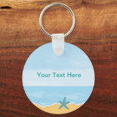 Beach Theme Sleutelhanger (Voorkant)