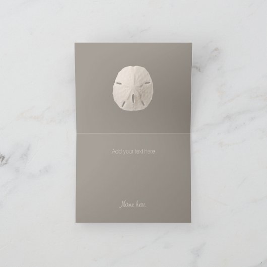 Beach Theme Weddenfoto Hartelijk dank Bedankkaart (Binnen)