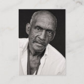 Beach Themorial Memory card Visitekaartje (Achterkant)