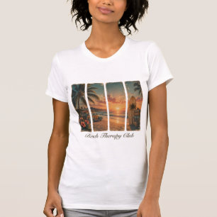 Beach Therapie Club Dames T-Shirt