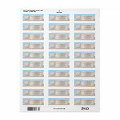 Beach-Thereed Return Address Labels (Full Sheet)