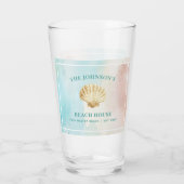 Beach Thleed Glass Tumbler (Achterkant)