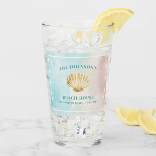 Beach Thleed Glass Tumbler