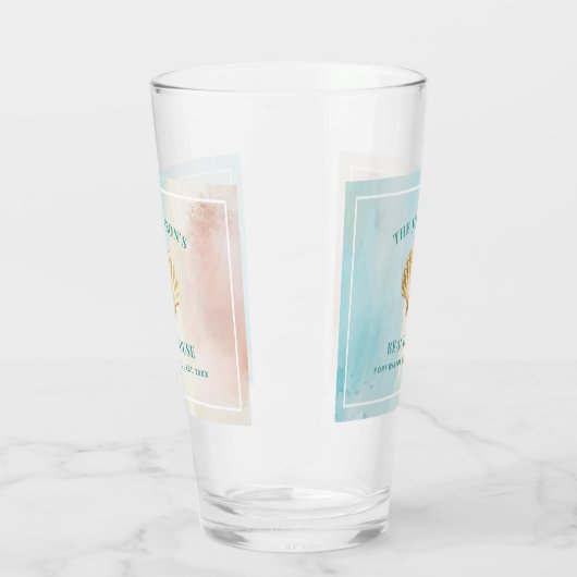Beach Thleed Glass Tumbler (Links)