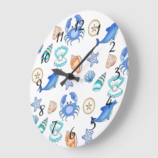 Beach Thleed Oceanic Art Grote Klok (Hoek)