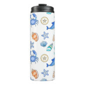 Beach Thleed Oceanic Art Thermosbeker (Voorkant)