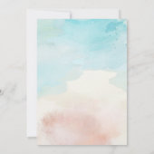 Beach ThMED Wedding Invitation Kaart